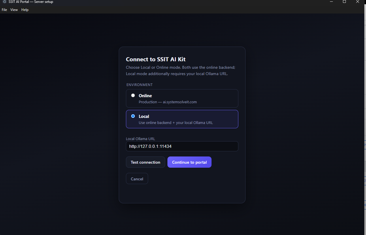 Ssit ai portal